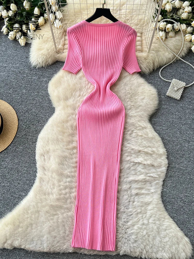 Casual Knitted Dress