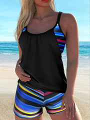 Women's Conservative Two Piece Swimsuit