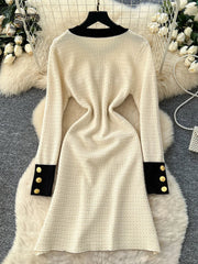 Autumn Style Vintage Dress