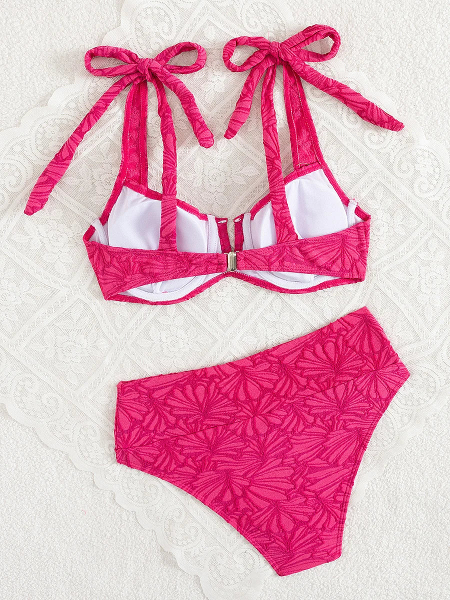S - XL V Shaped Underwired Female Swimsuit