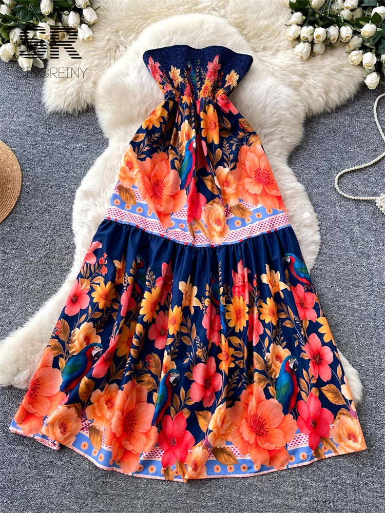 Vacation Print SunDress