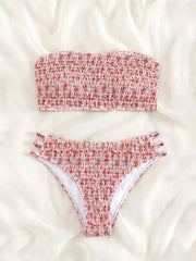 Sexy Hollow Out High Waist Bikini Set