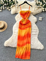 Gradient Mesh Beach SunDress