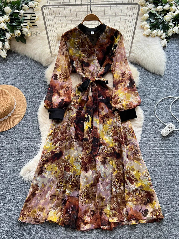 Floral Print Dress