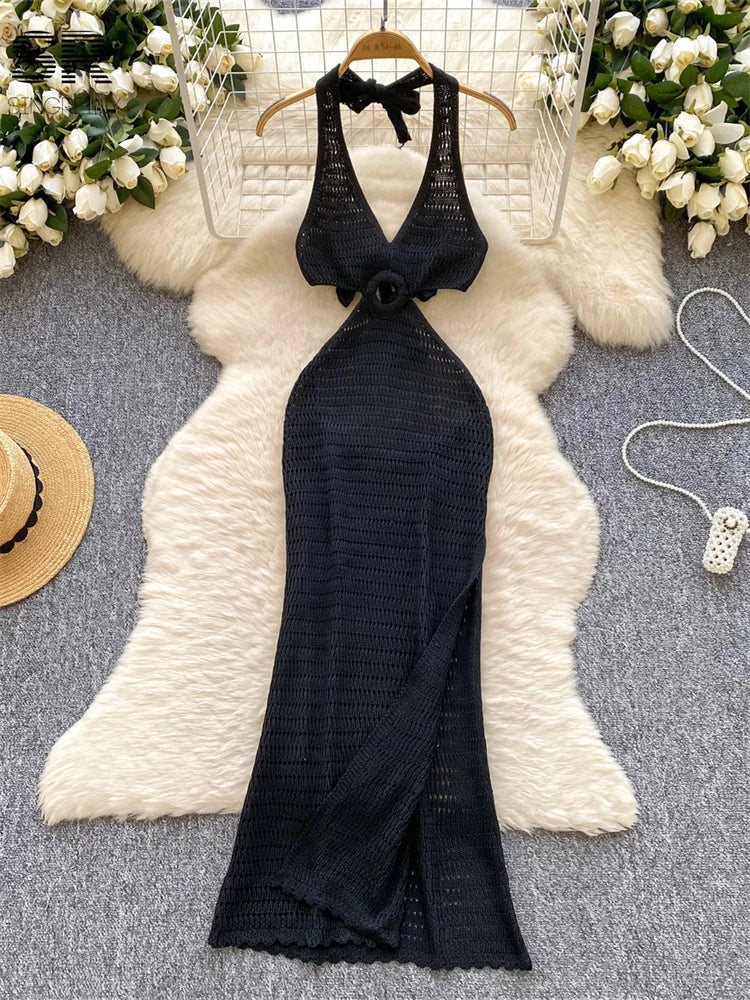 Backless Beach Dress