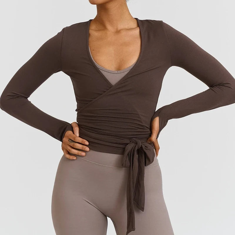 Sporty Yoga Crop Tops