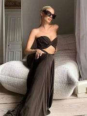 Black Party Long Dress