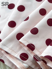 Sexy Polka Dot Long Dress