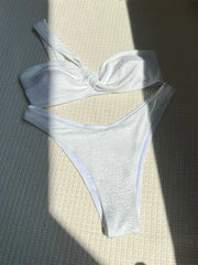 Sexy One Shoulder Bikini Set