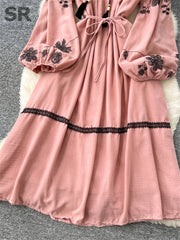 Vintage Embroidered Dress