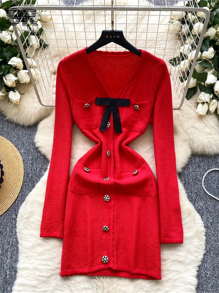 Bow Design Dress