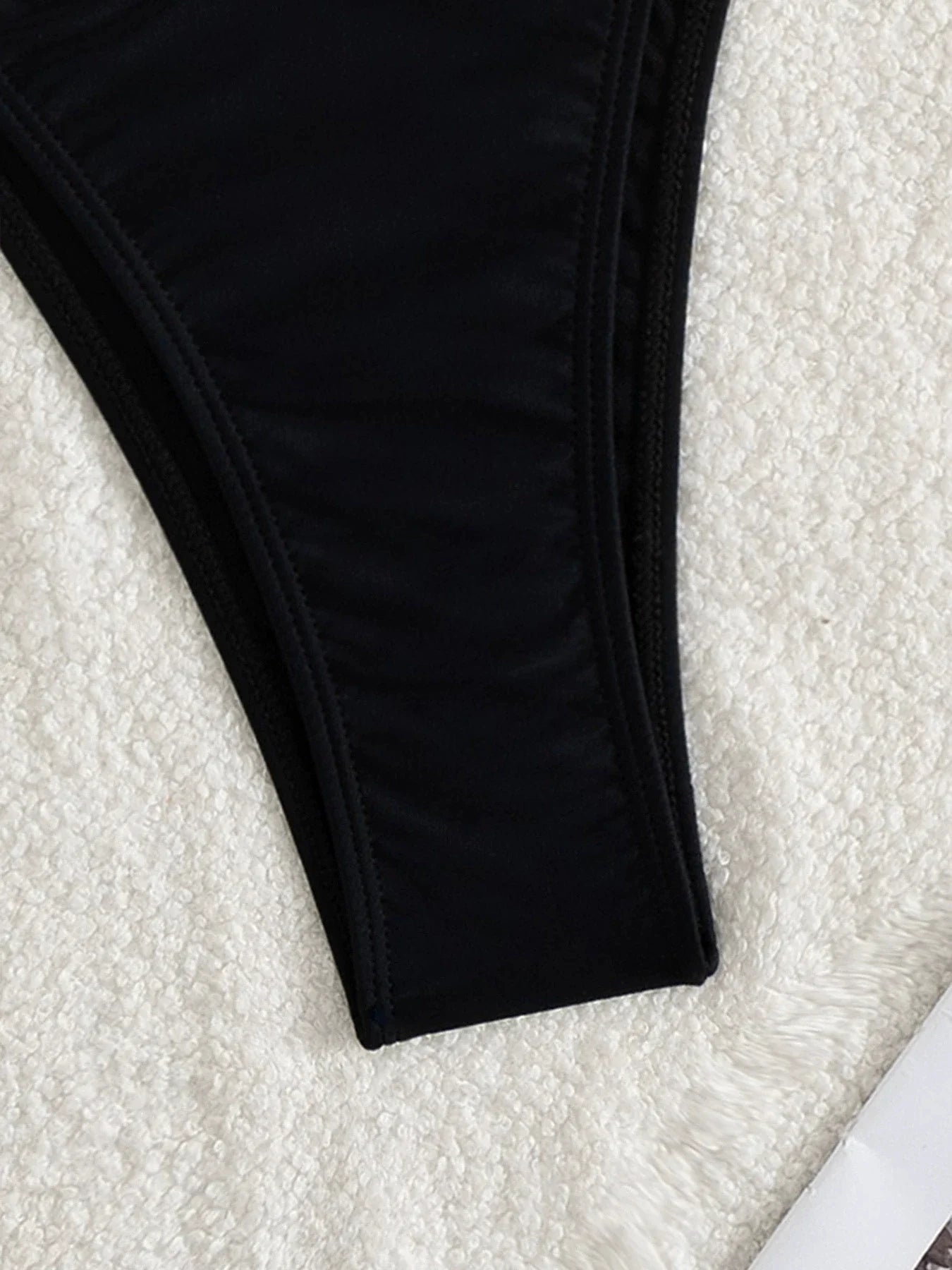 Sexy Ruffles Pleate Strap Push Up Bikini Set
