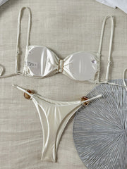 Sexy Beige Micro Bikini