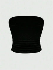 Rhinestones Star Pattern Tube Top