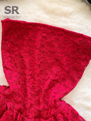 Ladies Floral Lace Dress