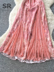Holiday Lace Chiffon SunDress
