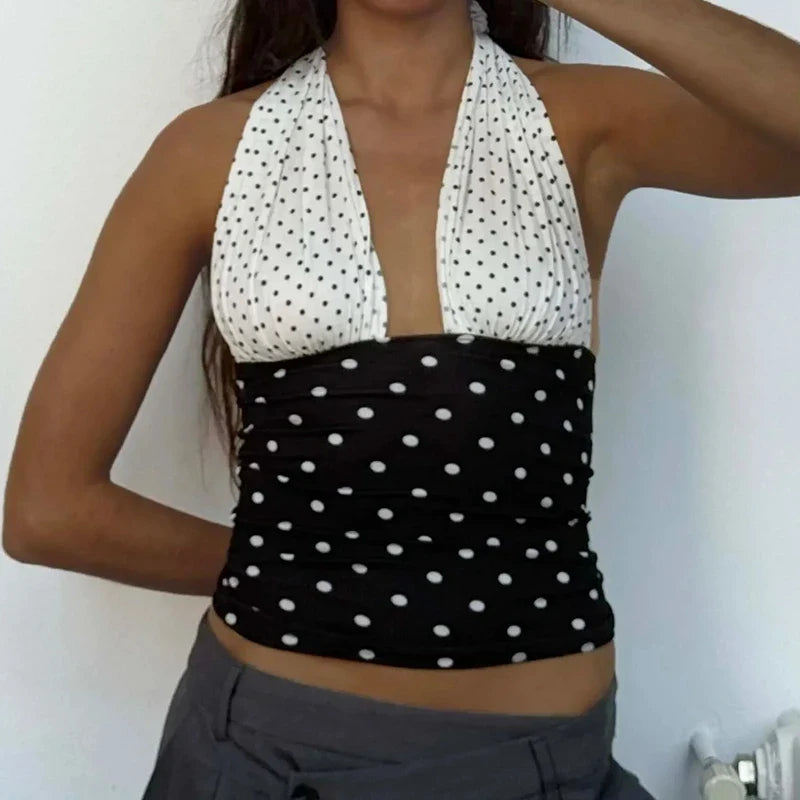Multi-Way Ruched Halter Top