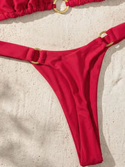 Sexy Red Micro Bikini Set