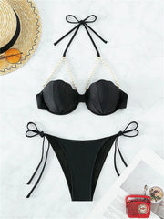 Sexy Shell Shape Underwire Bikini
