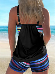 Women's Conservative Two Piece Swimsuit