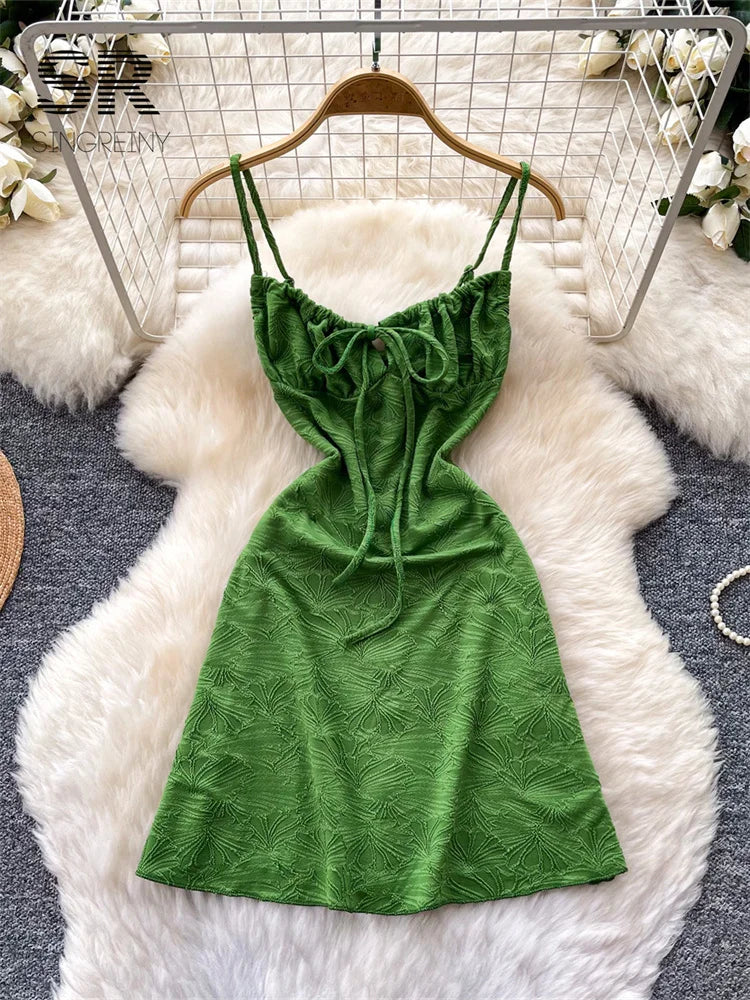 Jacquard Hotsweet Mini SunDress