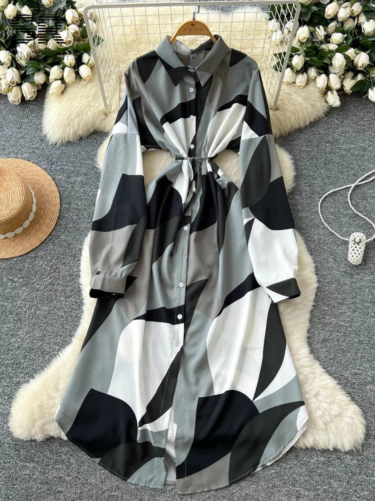 Casual Print Dress