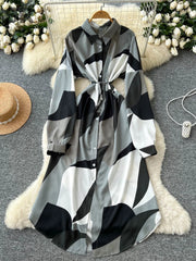 Casual Print Dress
