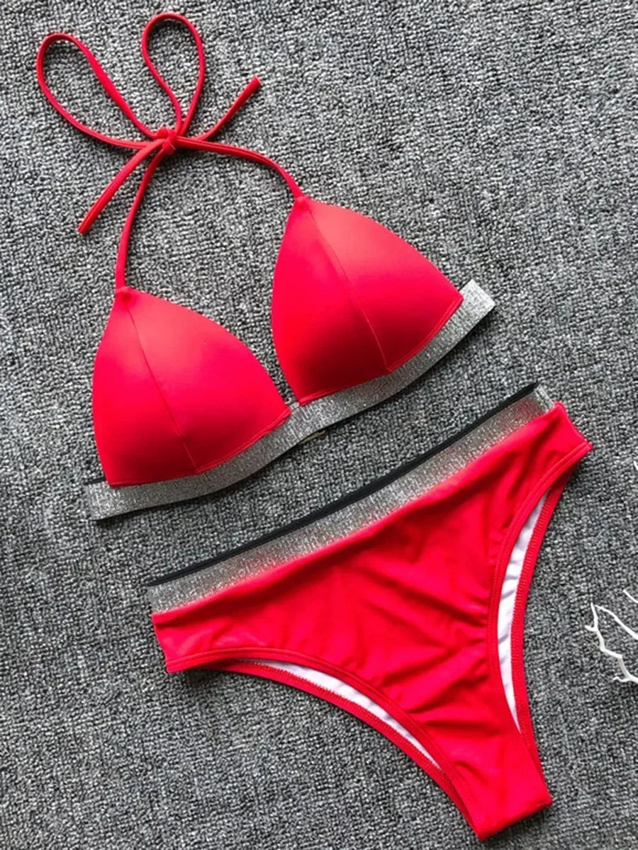 Push Up High Waist Bikini