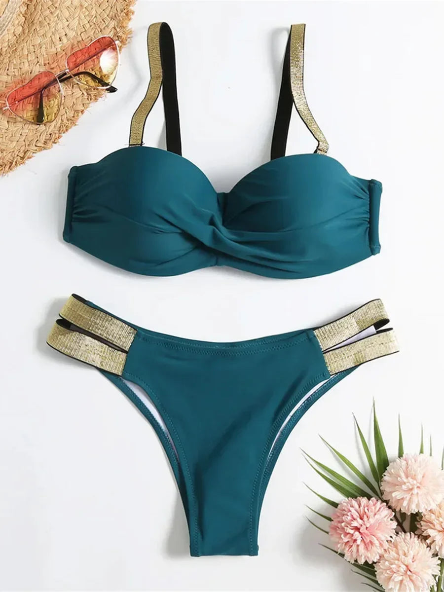 Underwired Push Up Bikini