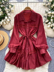 Gentle Korean Shirt Dress