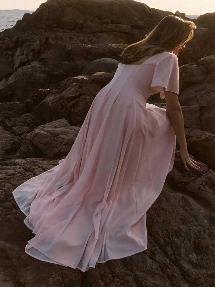 Elegant Maxi A-Line Dress