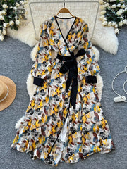 Vintage Art Print Dress