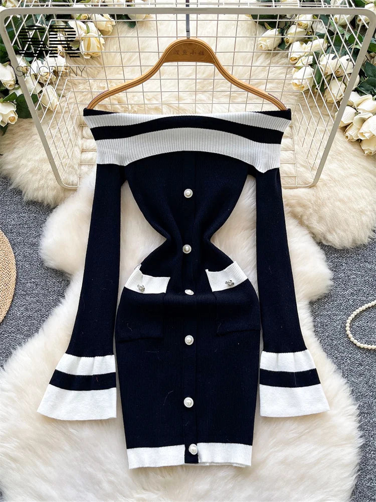 Off Shoulder Bodycon Dress