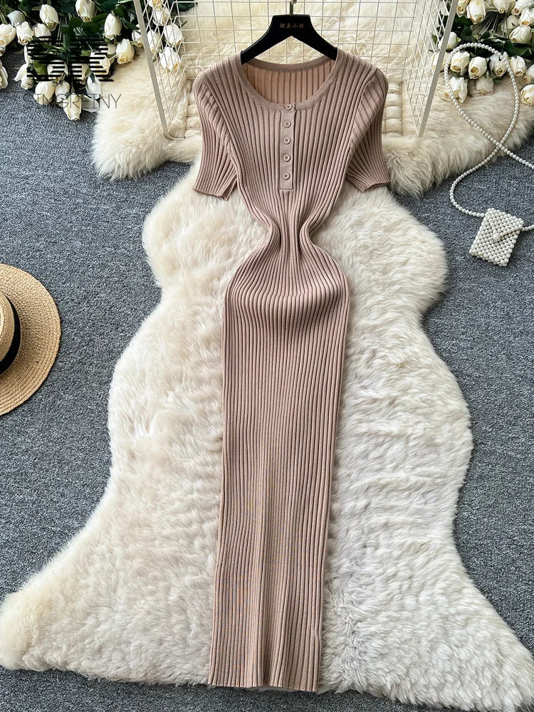 Casual Knitted Dress