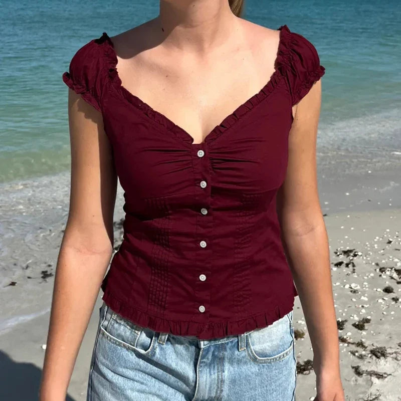 Vintage Bodycon Tank Tops
