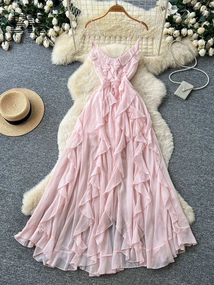 Chiffon Ruffle SunDress