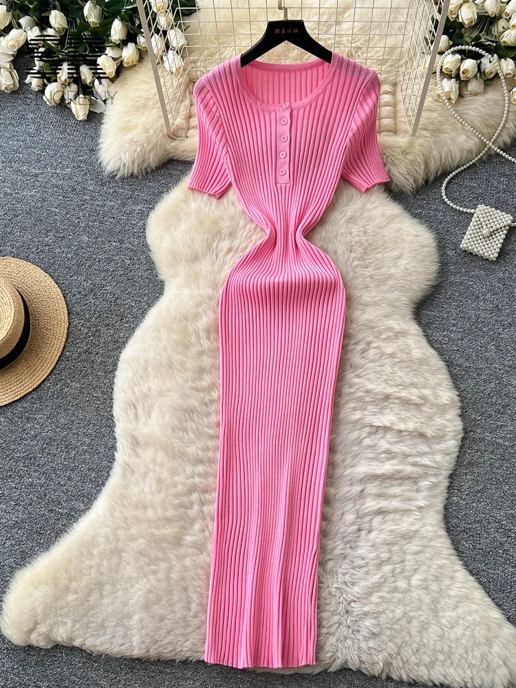 Casual Knitted Dress