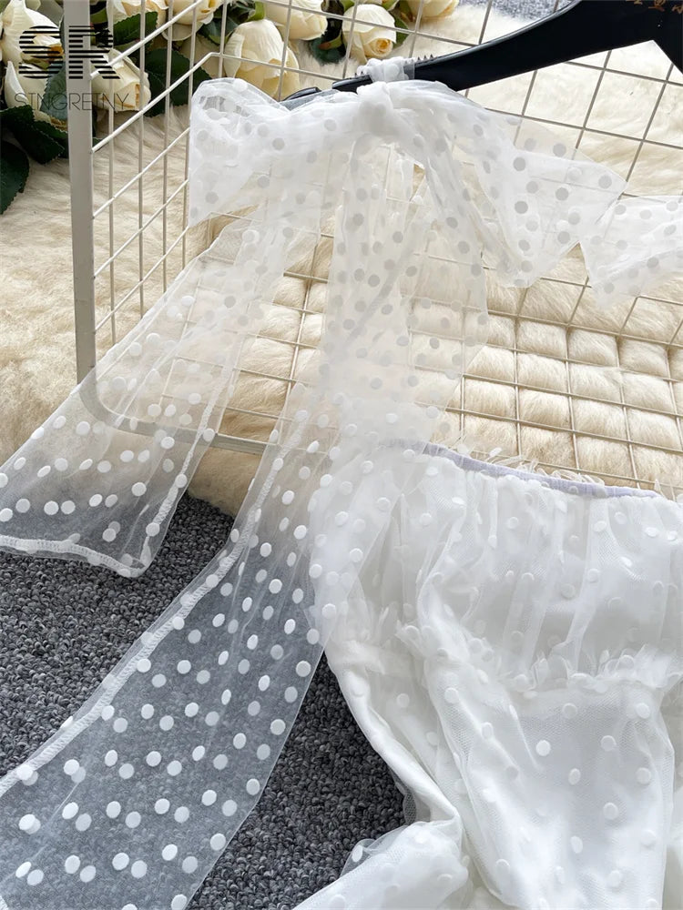 Sweet Polka Dot Party Dress