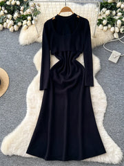 Halter Knit Dress