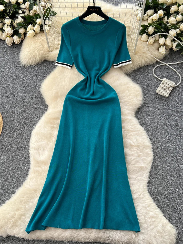 Senior Chic Knit Dress
