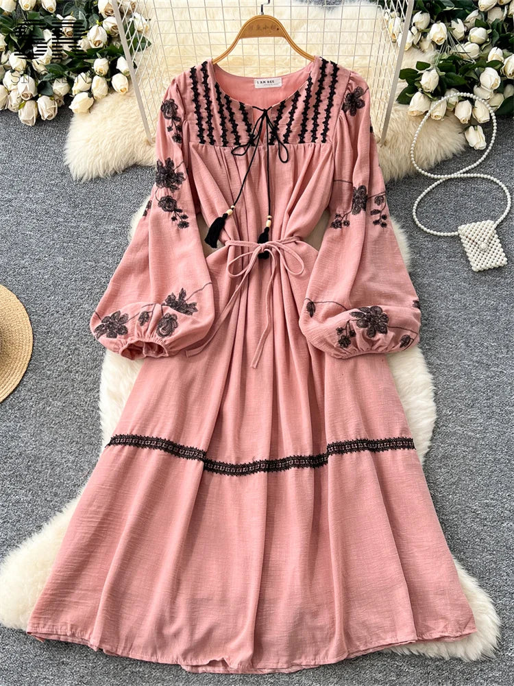 Vintage Embroidered Dress