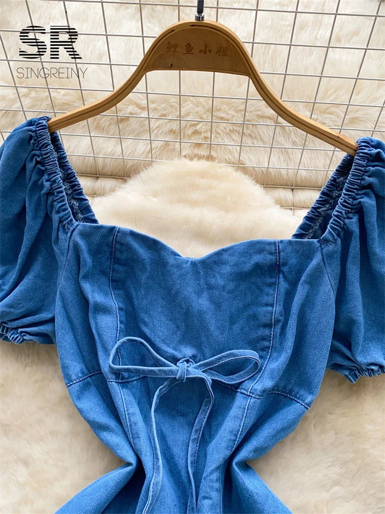 Denim Bud Dress