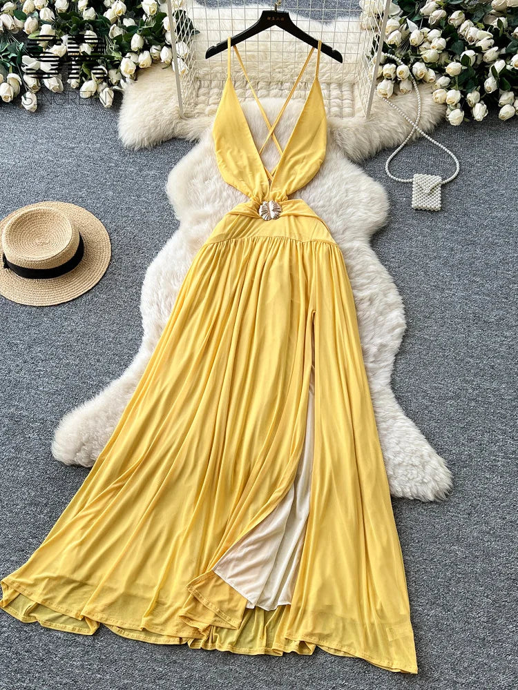 Mesh Beach Vacation Dress