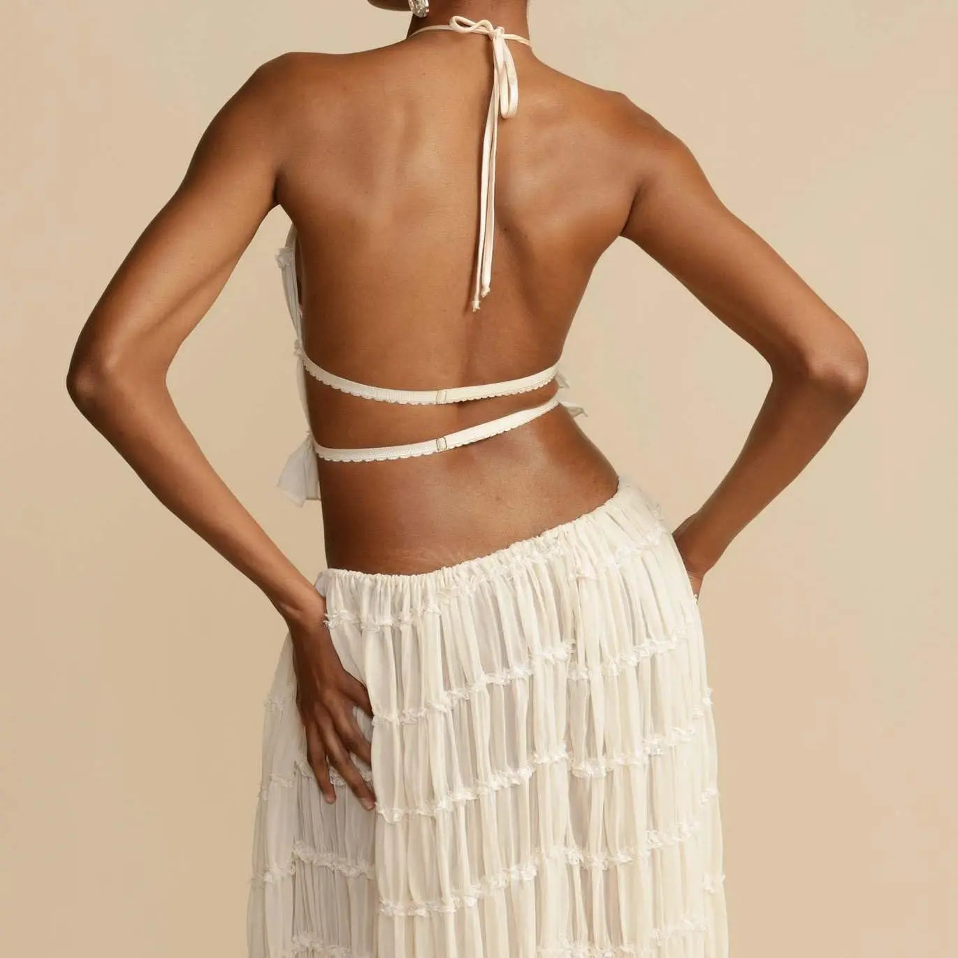 LunaFlair Backless Set