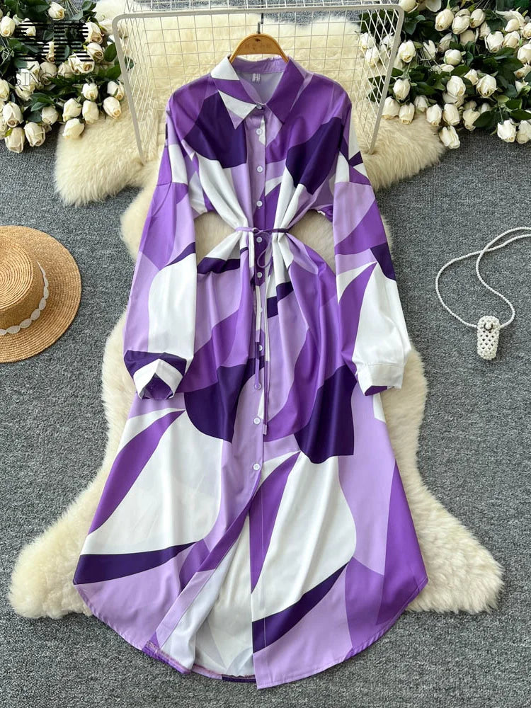 Casual Print Dress