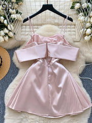 Birthday Party Satin Dress