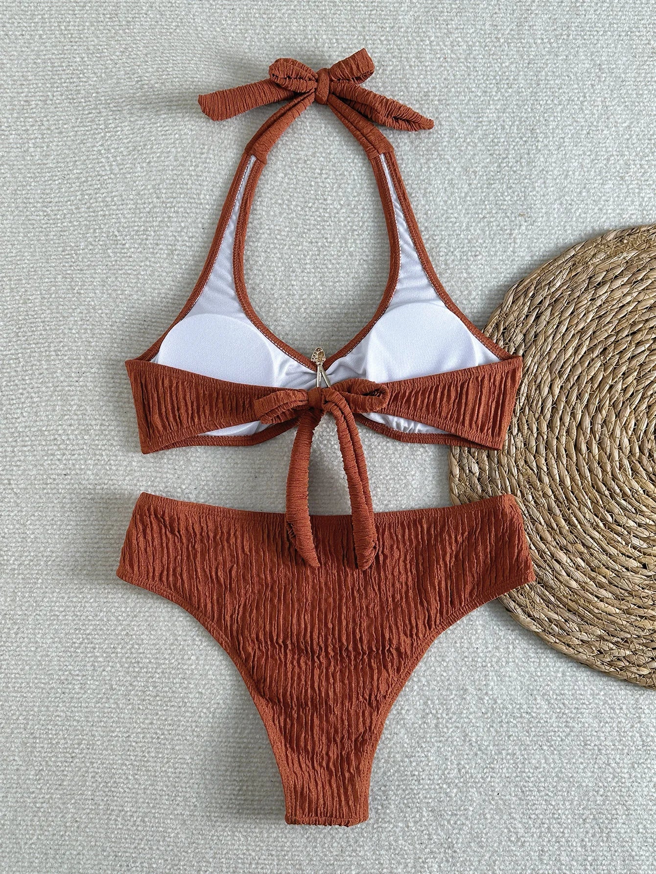 Sexy Metal Starfish Micro Bikini Set