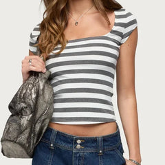 Casual Basic Short Tops