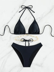 Sexy High Waist Bikini Set