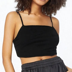 New Streetwear Versatile Casual Slim Crop Top